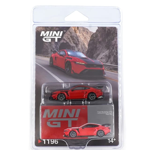 MINI GT FORD MUSTANG GTD RACE RED BLISTER product image