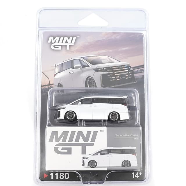 MINI GT TOYOTA VELLFIRE 40 KUHL WHITE BLISTER product image