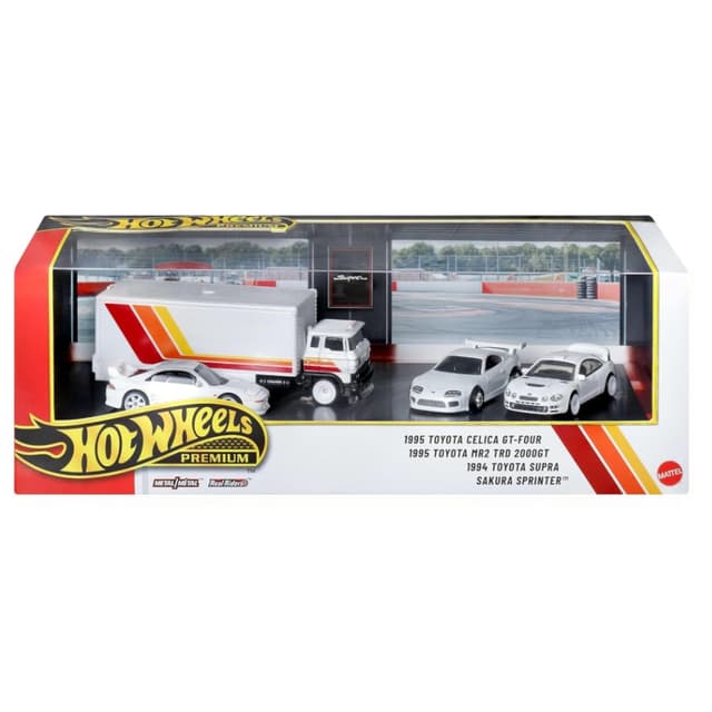 HOT WHEELS PREMIUM TOYOTA 2026 DIORAMA BOX SET product image