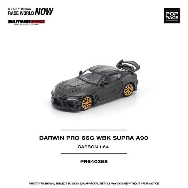 DARWIN PRO 66G WBK SUPRA A90 CARBON EDITION product image