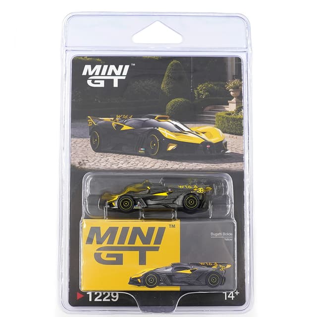 MINI GT BUGATTI BOLIDE YELLOW product image