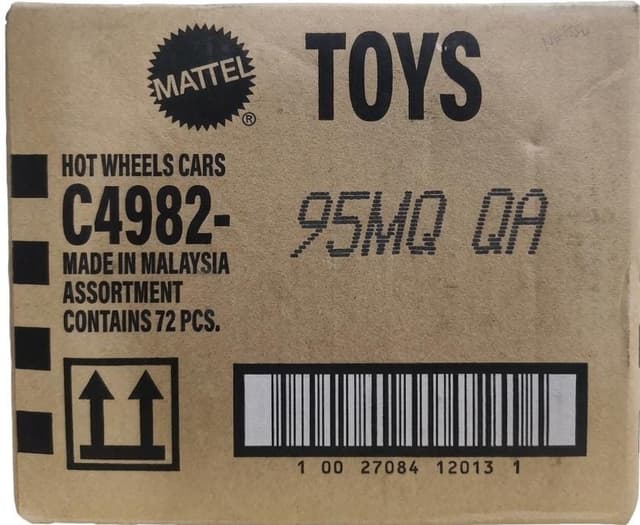 HOT WHEELS MAINLINE 2026 Q CASE 72 PCS BOX product image