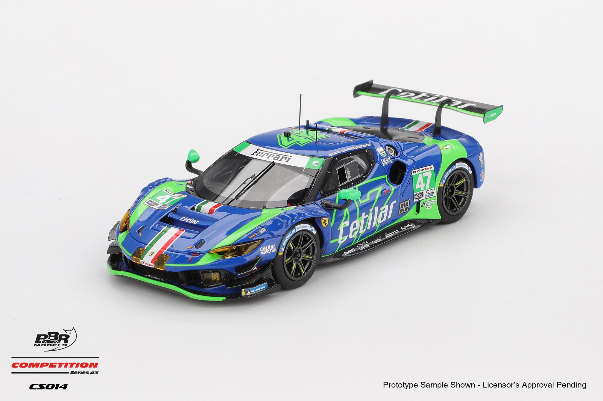 FERRARI 296 GT3 47 CETILAR RACING 2025 IMSA DAYTONA 24 HRS
