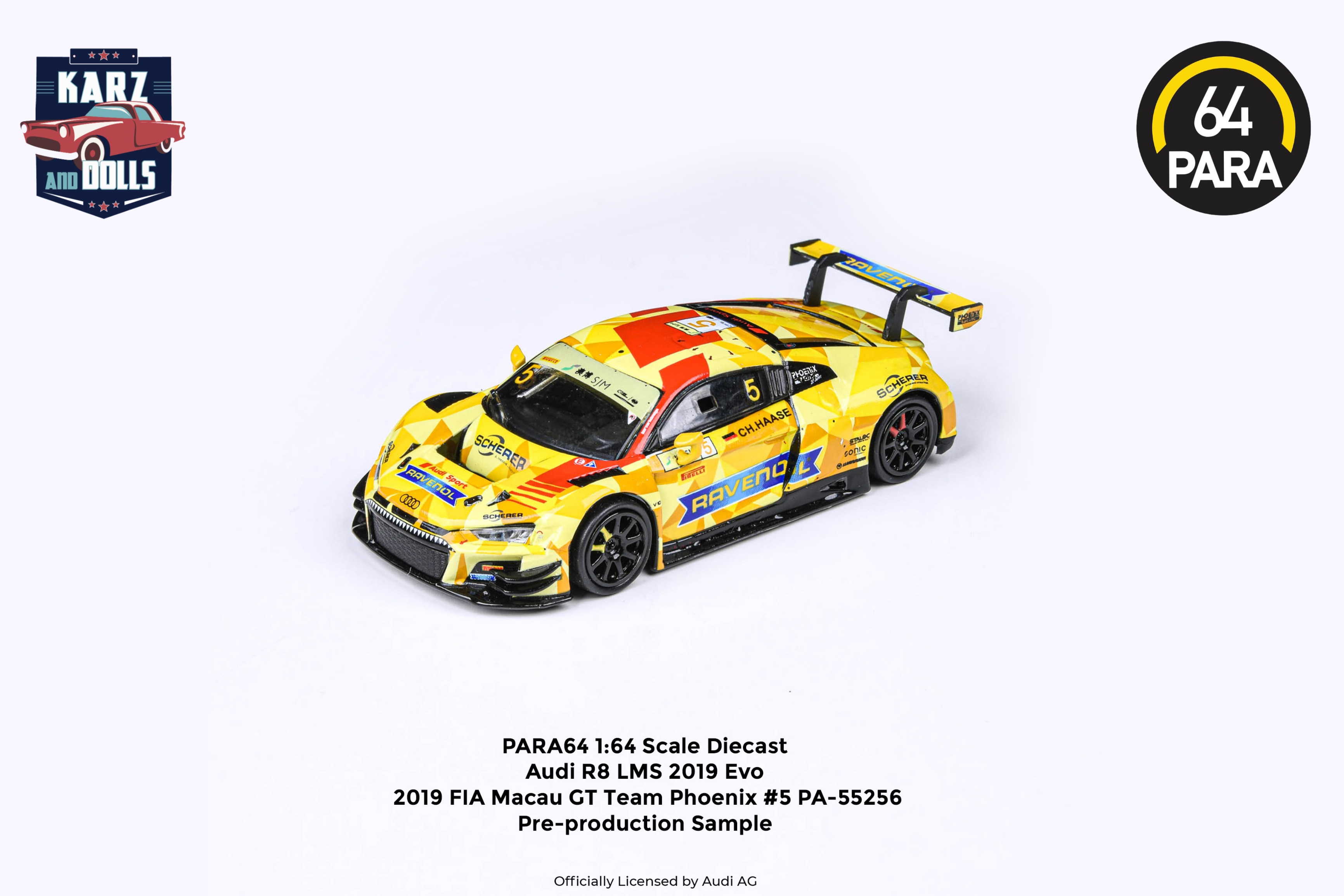 PARA64 AUDI R8 LMS 2019 -2019 FIA MACAU GT TEAM PHOENIX 5