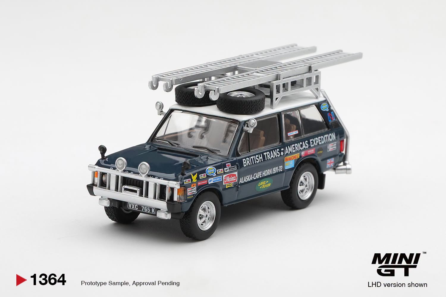 PREORDER RANGE ROVER 1971 BRITISH TRANS-AMERICAS EXPEDITION
