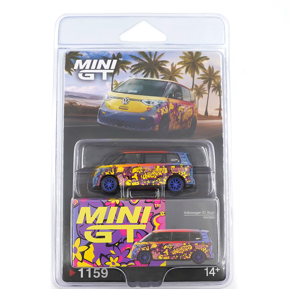 MINI GT VOLKSWAGEN ID.BUZZ KW/BBS BLISTER