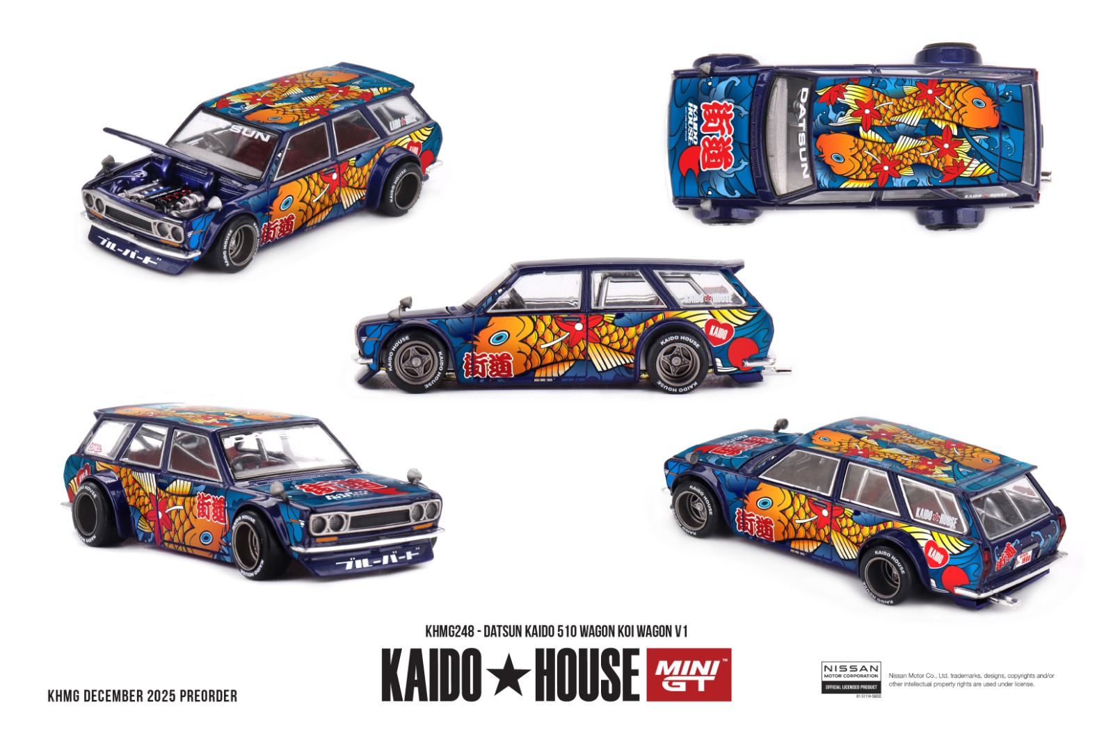 DATSUN KAIDO 510 WAGON KOI WAGON V1