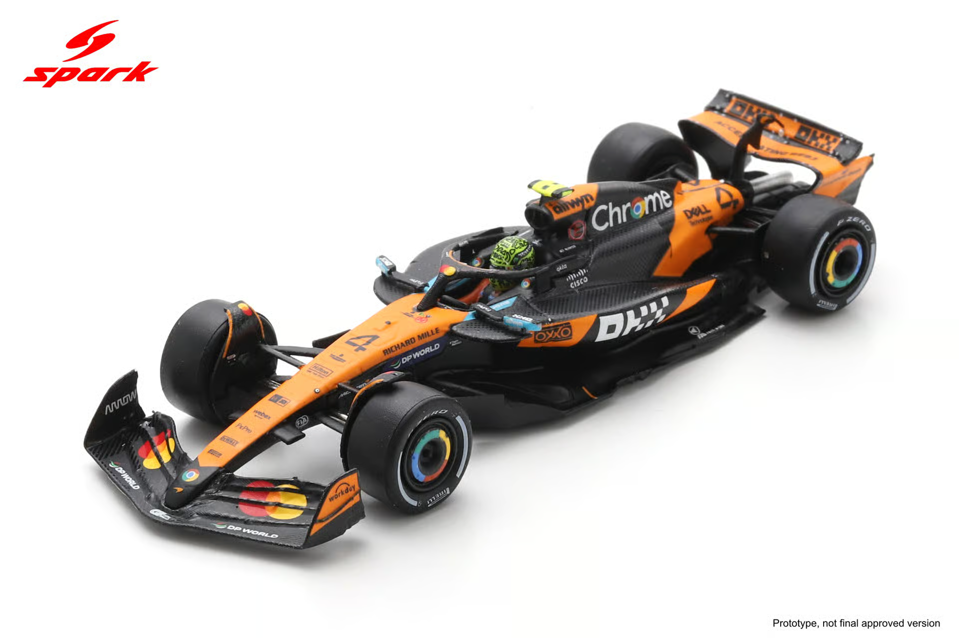 MCLAREN MCL39 NO.4 MCLAREN FORMULA 1 TEAM WINNER AUSTRALIAN GP 2025 LANDO NORRIS