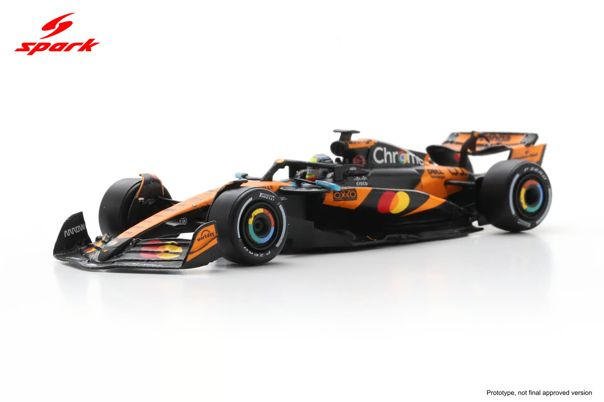 MCLAREN MCL39 NO.81 MCLAREN FORMULA 1 TEAM WINNER CHINESE GP 2025 OSCAR PIASTRI