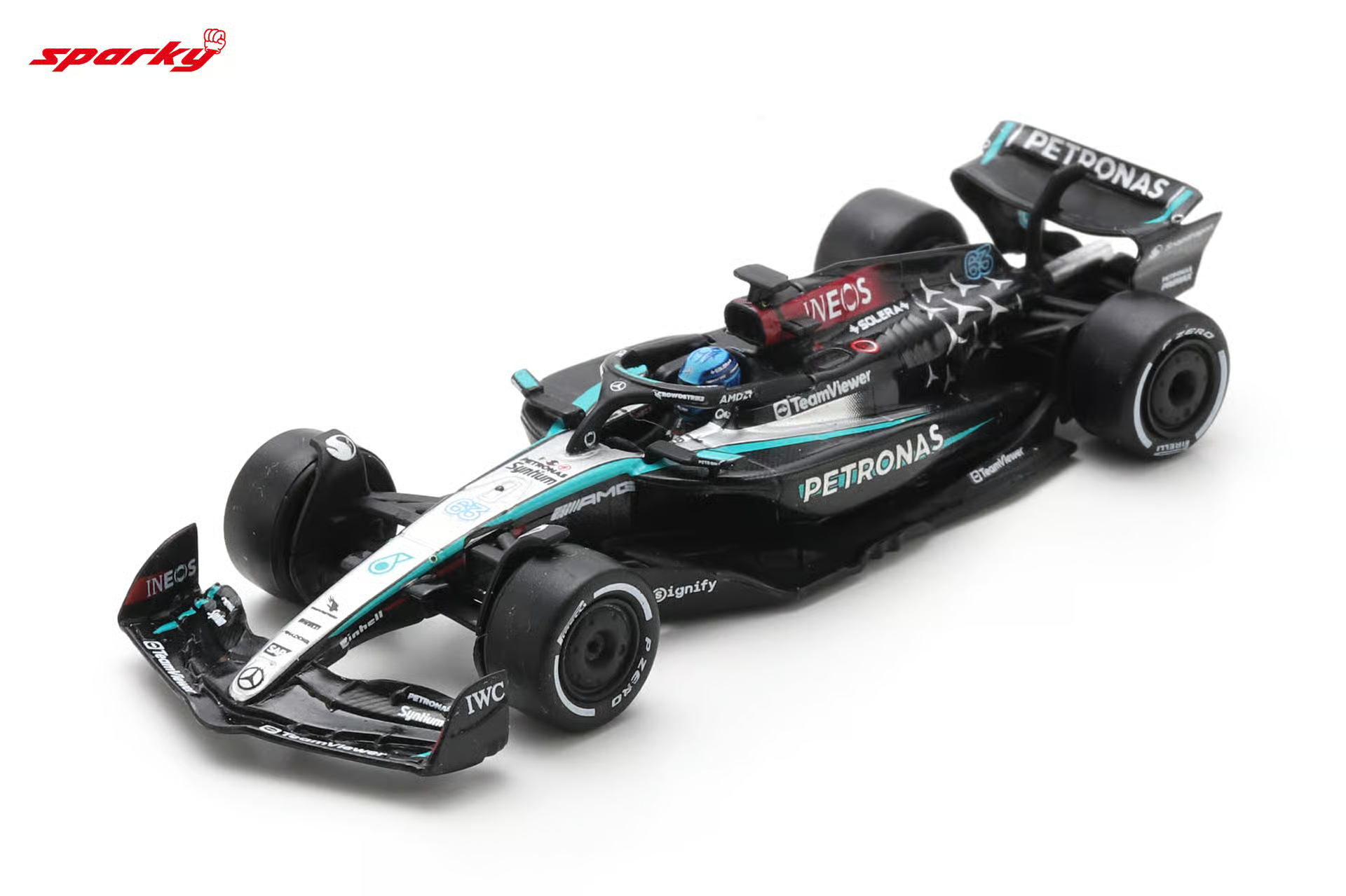 MERCEDESAMG PETRONAS FORMULA ONE TEAM NO63 F1 W15 2024