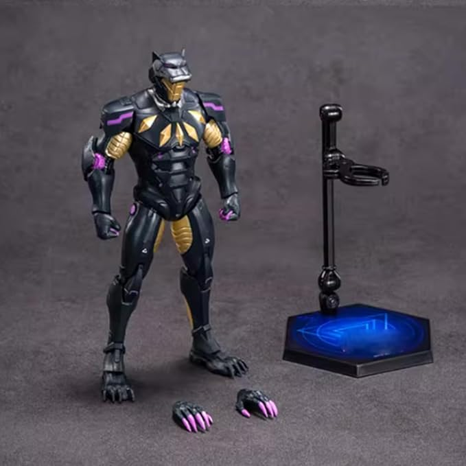 SUPER WAR BLACK PANTHER ACTION FIGURE