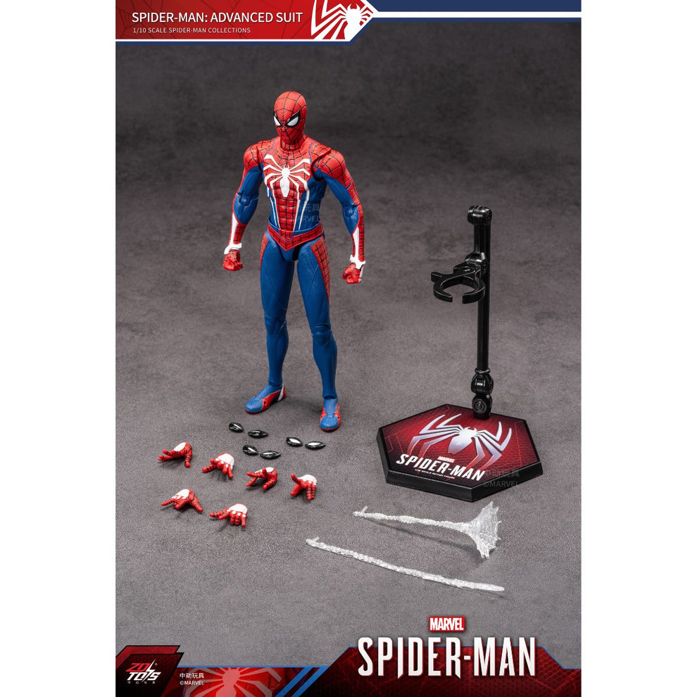 SPIDER MAN ADVANCED SUIT ACTION FIGURE