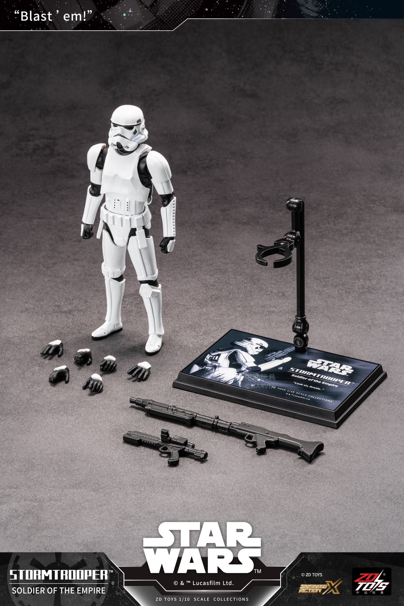 STARWARS STORMTROOPER ACTION FIGURES