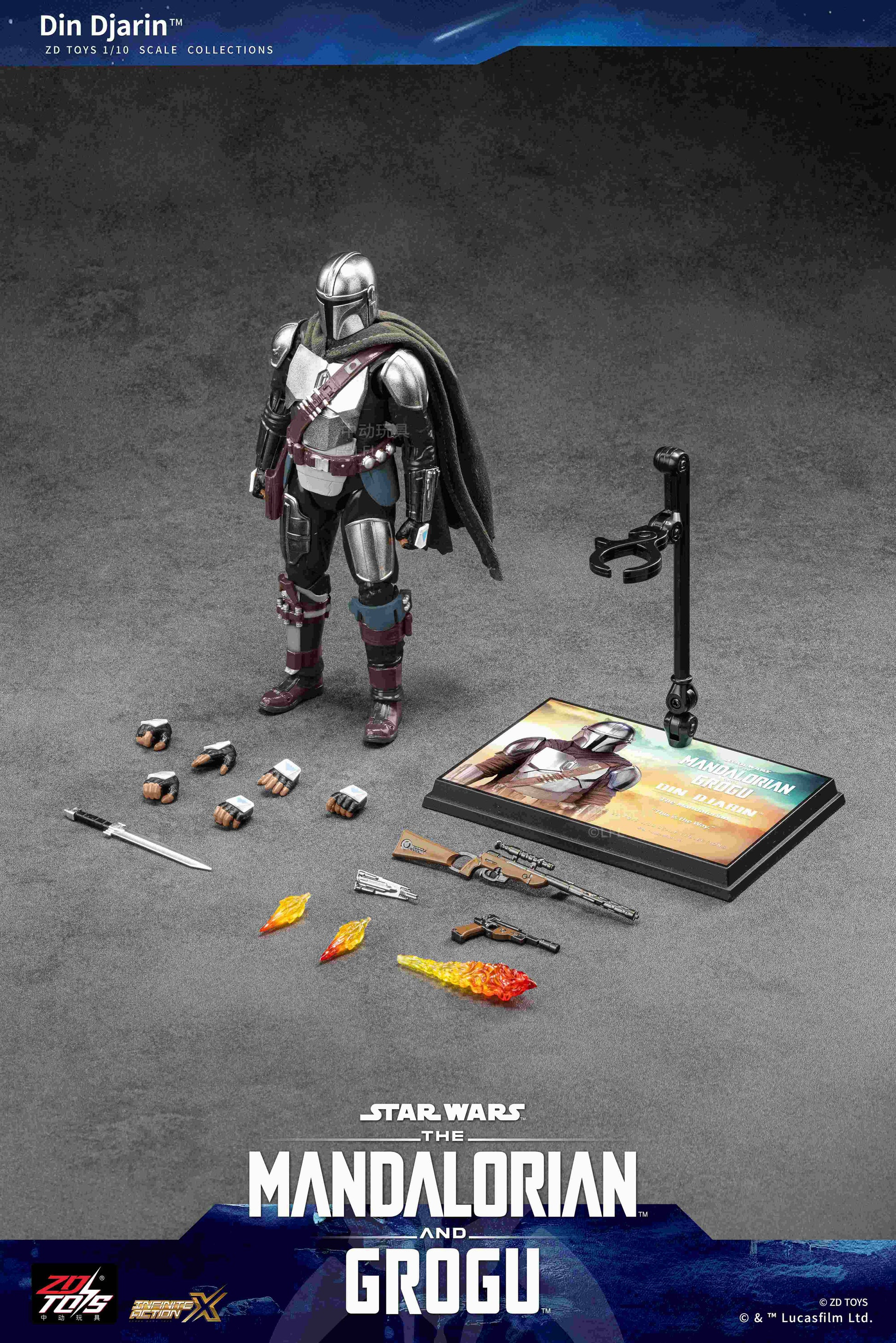 DIN DJARIN MANDALORIAN ACTION FIGURE