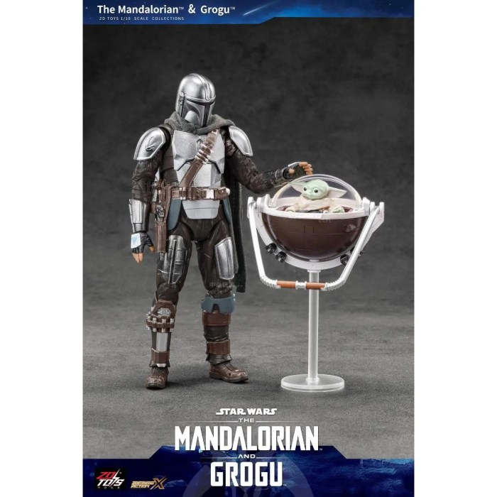 STAR WARS MANDALORIAN AND GROGU