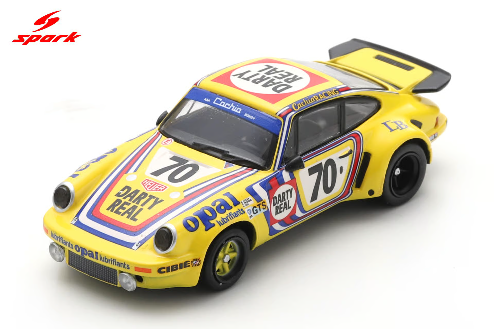 PORSCHE 911 CARRERA RSR 3.0 NO.70 24H LE MANS 1974 R. TOUROUL - H. CACHIA - D. RUA LIMITED 911