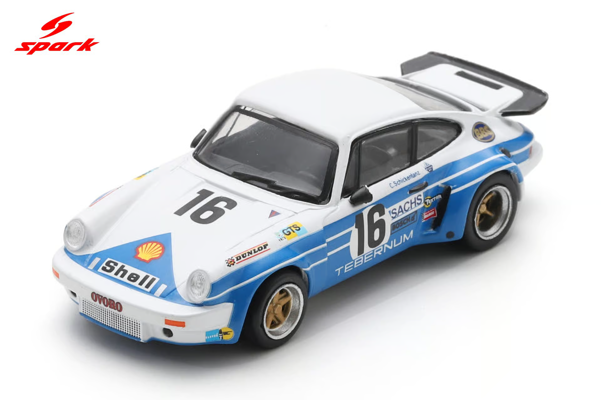 PORSCHE 911 CARRERA RSR 3.0 NO.16 24H LE MANS 1975 C. SCHICKENTANZ - H. BERTRAMS LIMITED 911