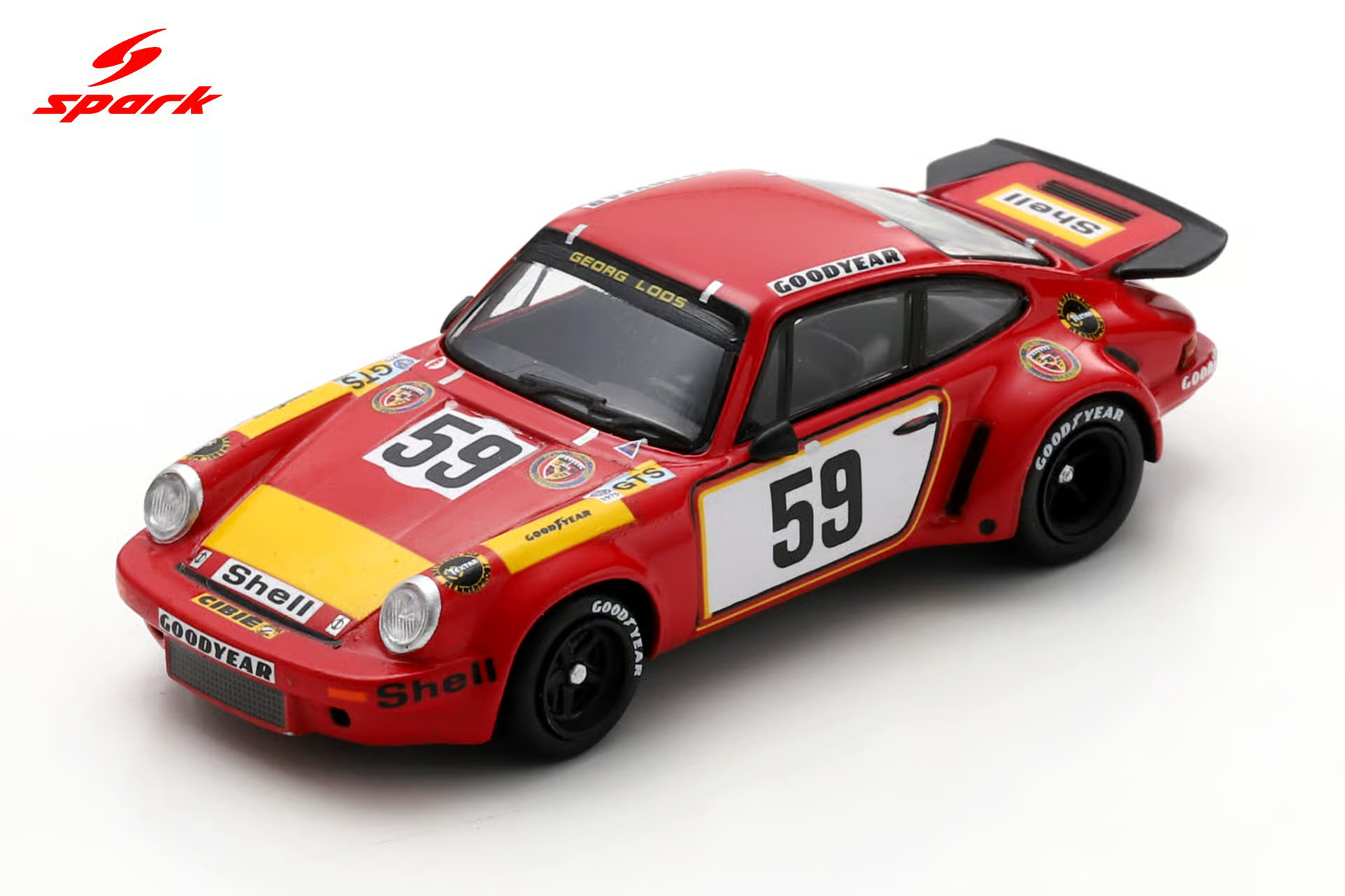 PORSCHE 911 CARRERA RSR NO.59 24H LE MANS 1975 T. SCHENKEN - H. GANLEY LIMITED 911