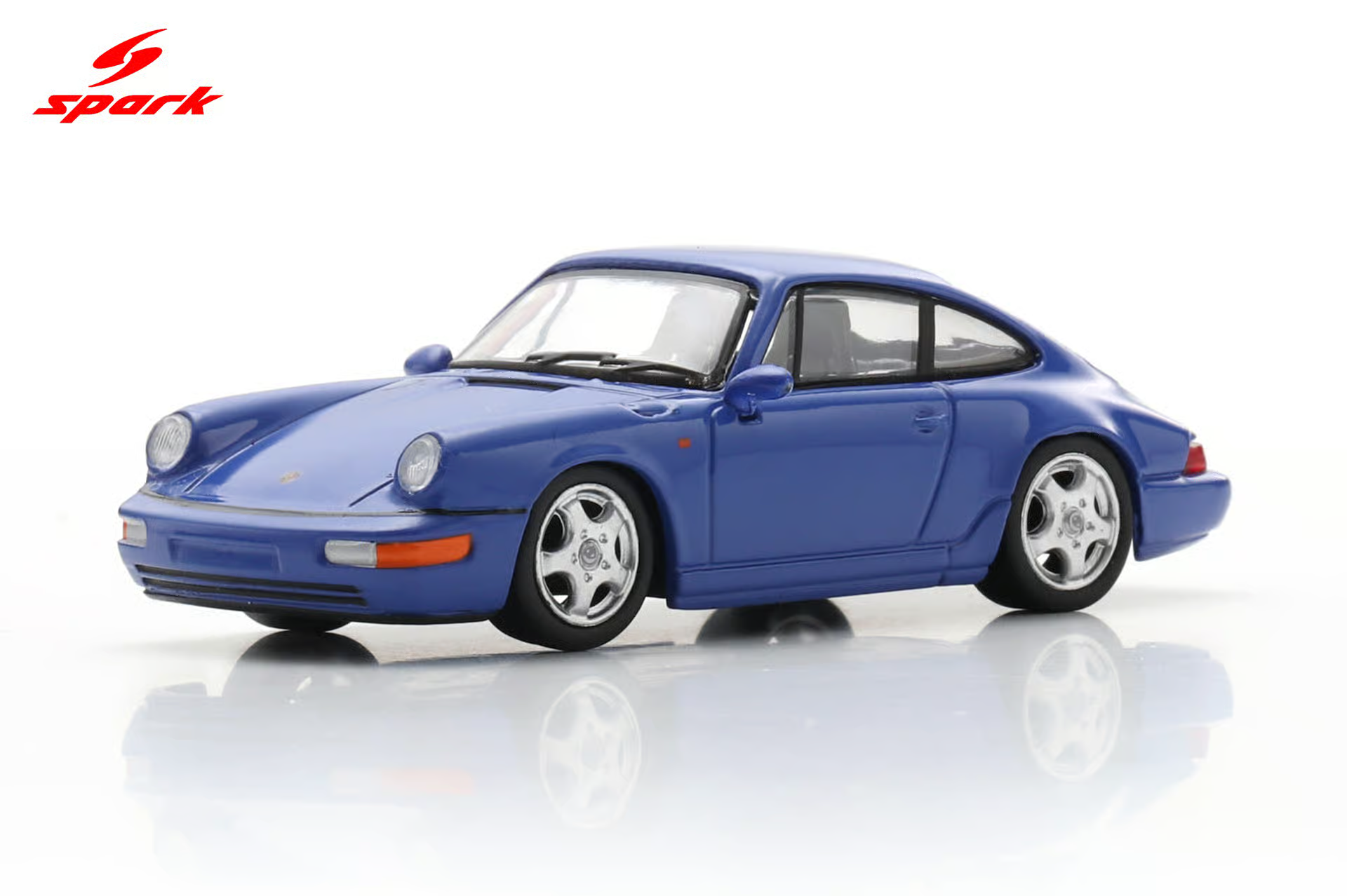 PORSCHE 911(964) 3.6 RS MARITIME BLUE WITH SILVER WHEELS