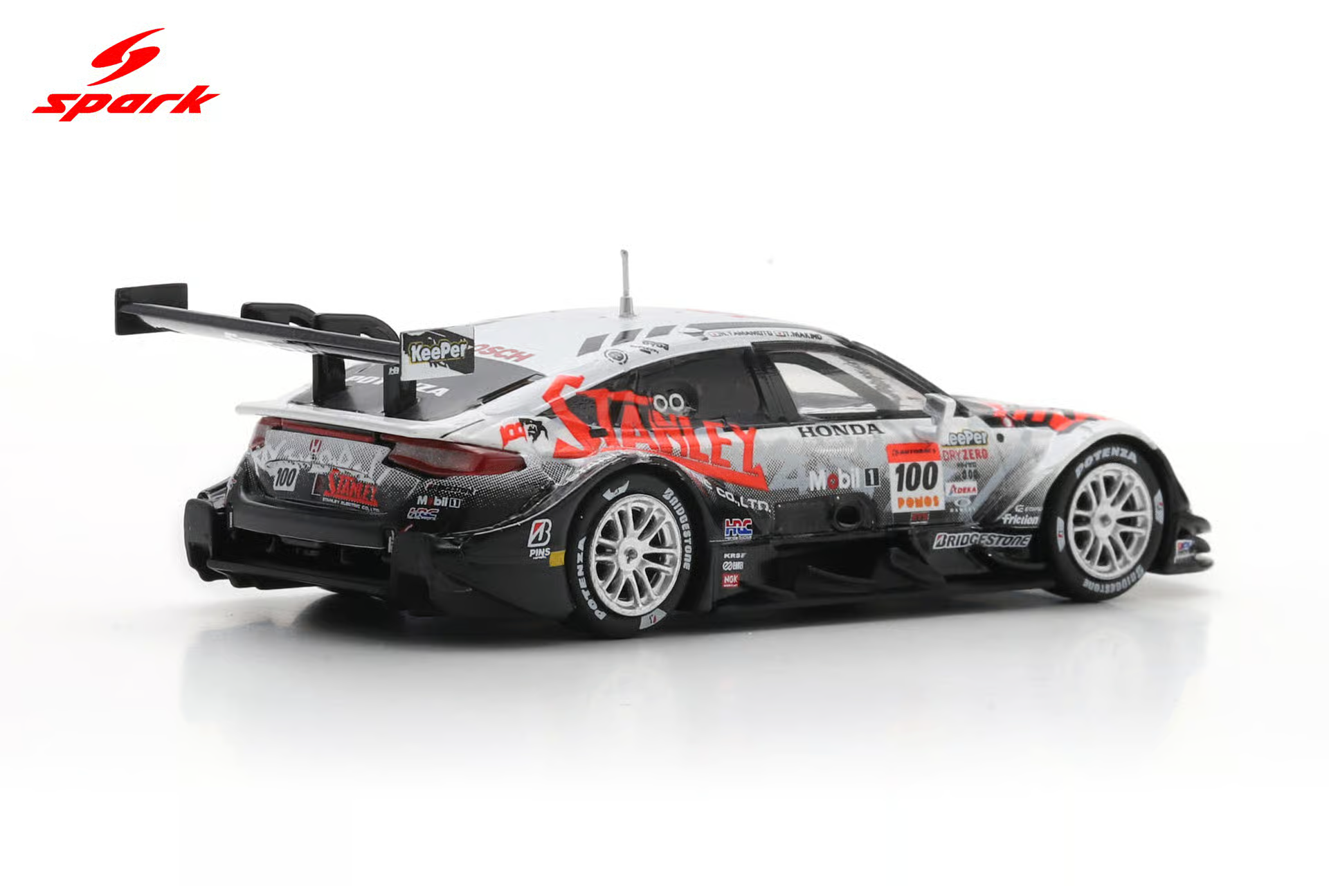 STANLEY CIVIC TYPE R-GT STANLEY TEAM KUNIMITSU NO.100 GT500 SUPER