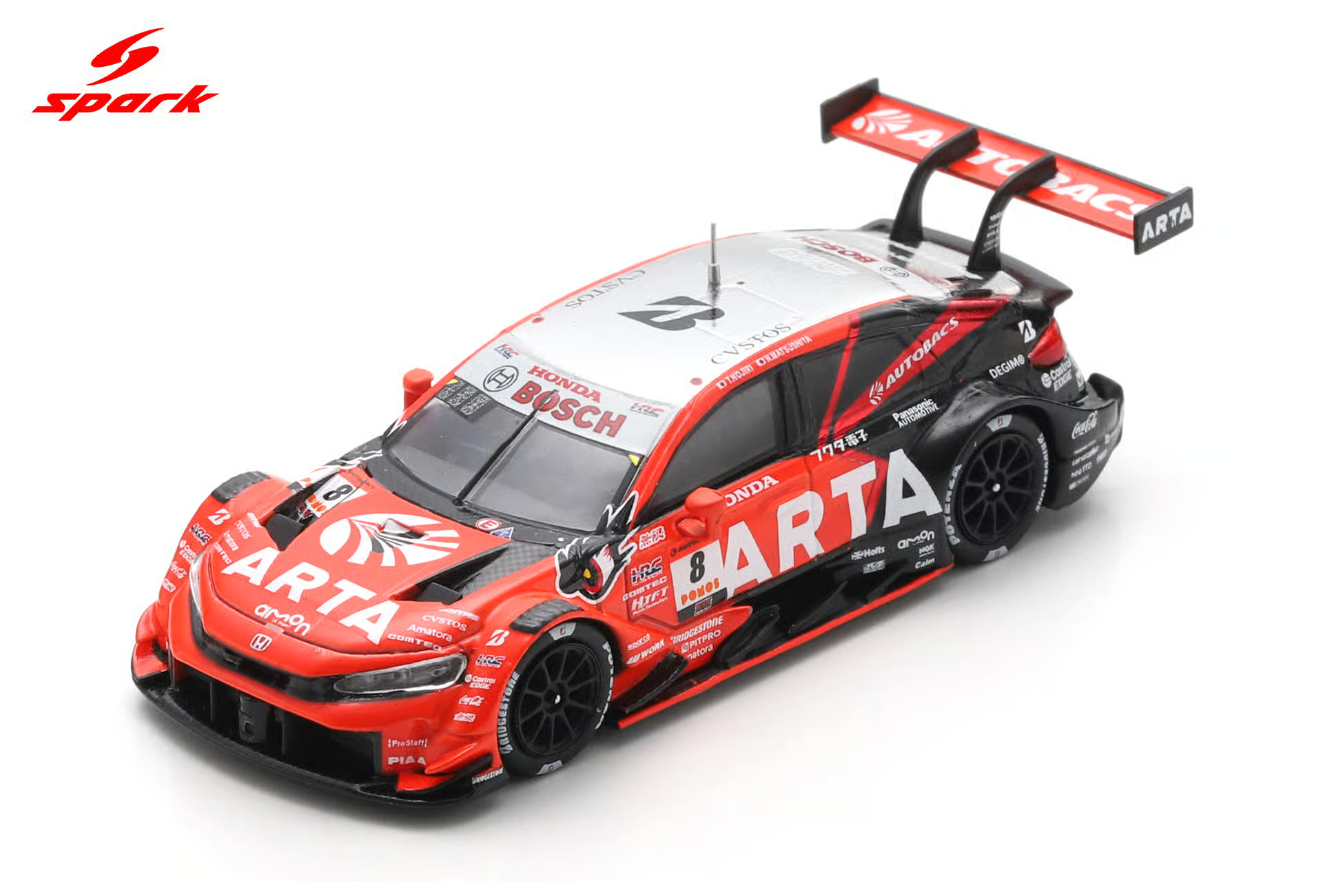 ARTA MUGEN CIVIC TYPE R-GT NO.8 ARTA GT500 SUPER GT 2025 T. NOJIRI