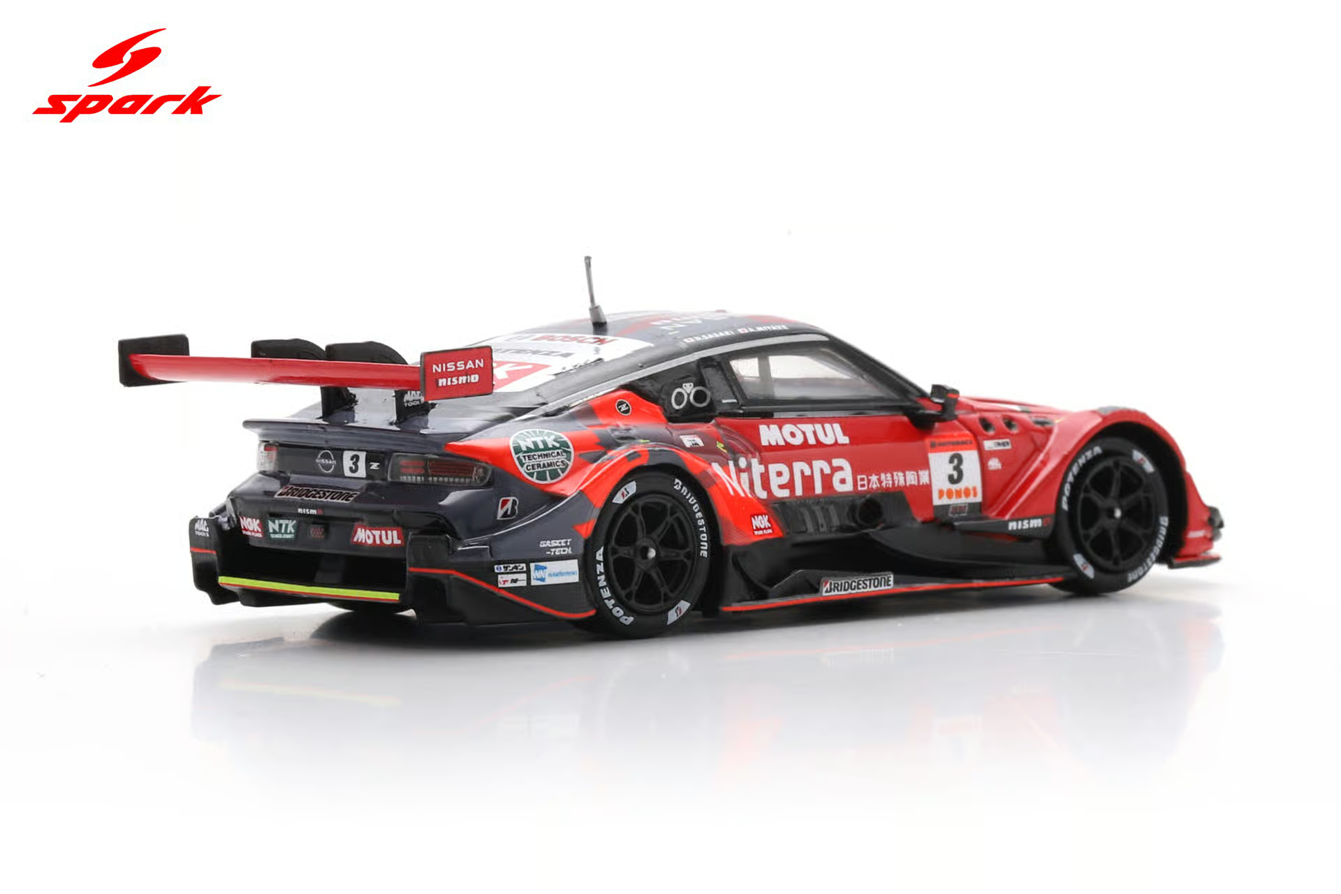 NITERRA MOTUL Z NISMO NDDP NO.3 GT500 SUPER GT 2025 D. SASAKI - A