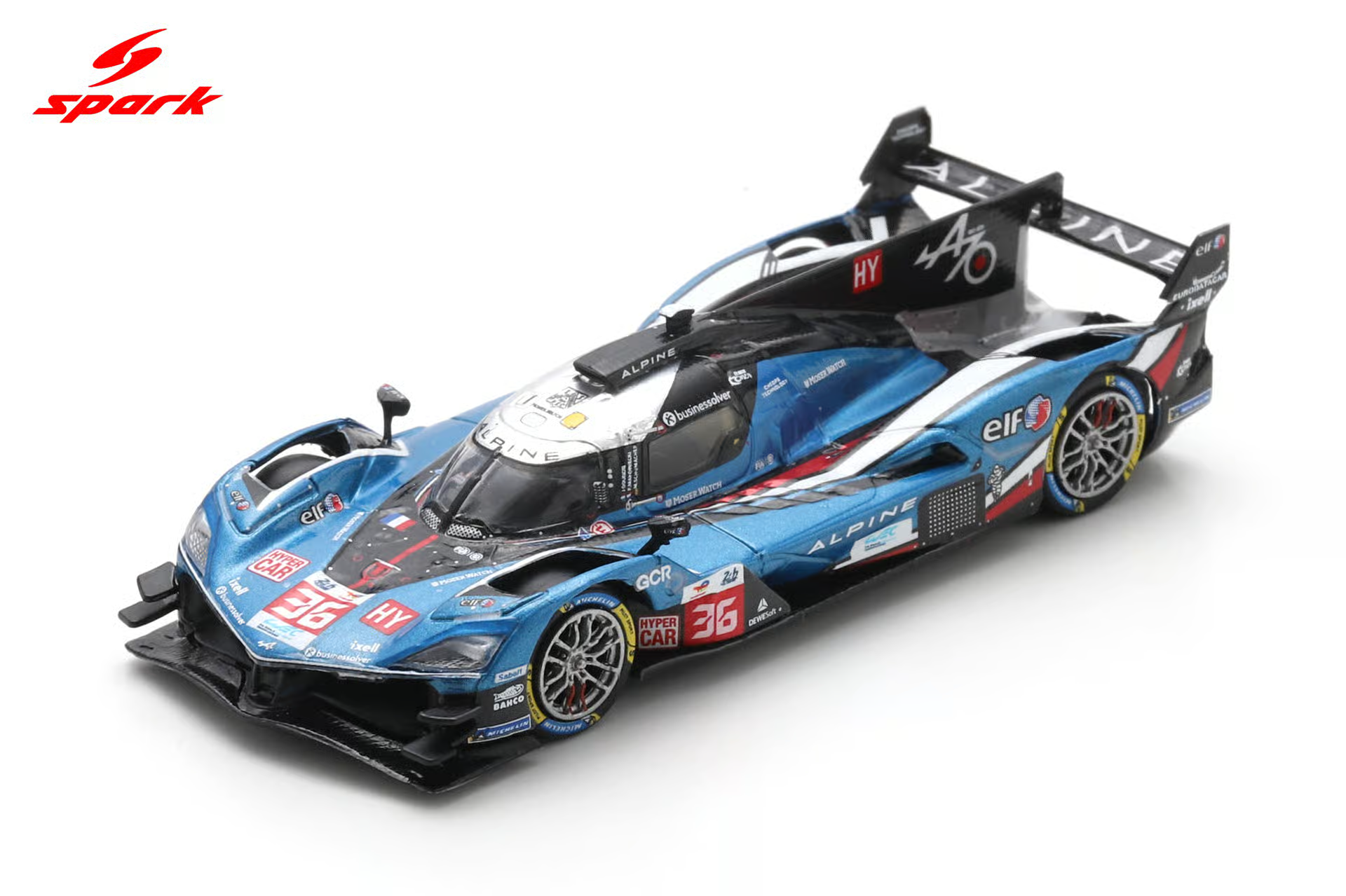 ALPINE A424 NO.36 ALPINE ENDURANCE TEAM 10TH LE MANS 24H 2025 M. SCHUMACHER - F. MAKOWIECKI - J. GOUNON