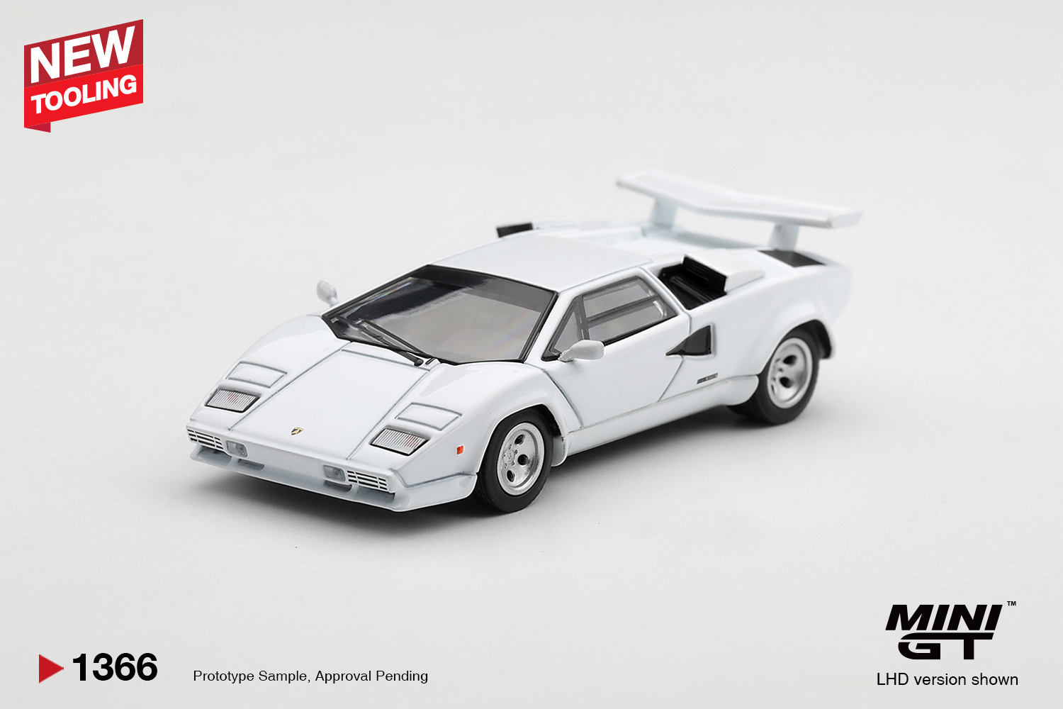 PREORDER LAMBORGHINI COUNTACH LP500S WHITE