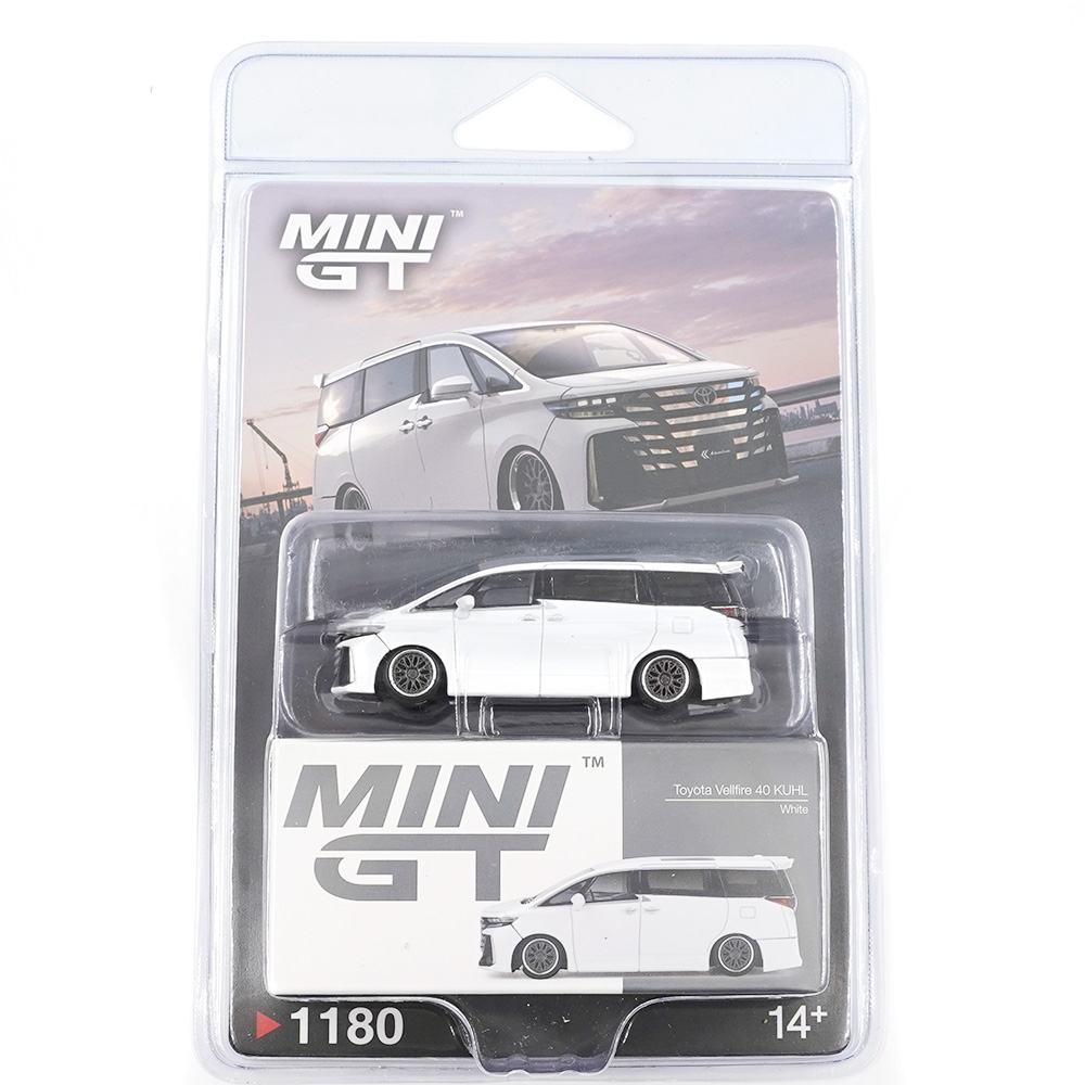 MINI GT TOYOTA VELLFIRE 40 KUHL WHITE BLISTER
