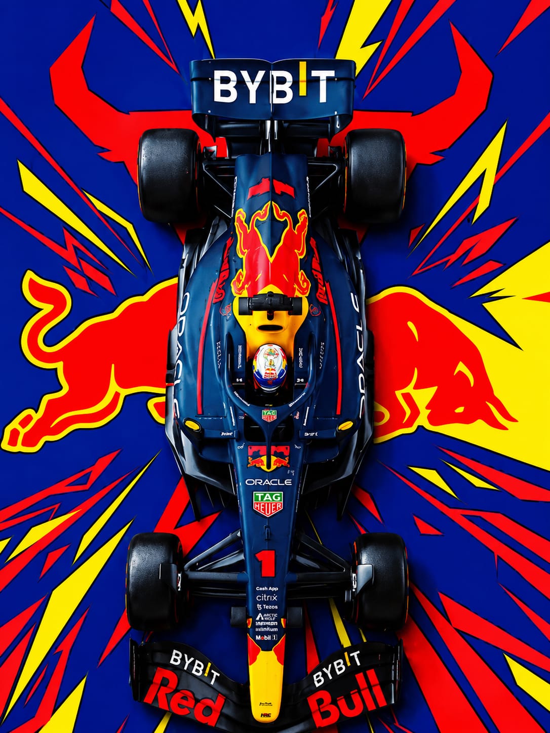 RED BULL RACING COLLECTIBLE MAGNET