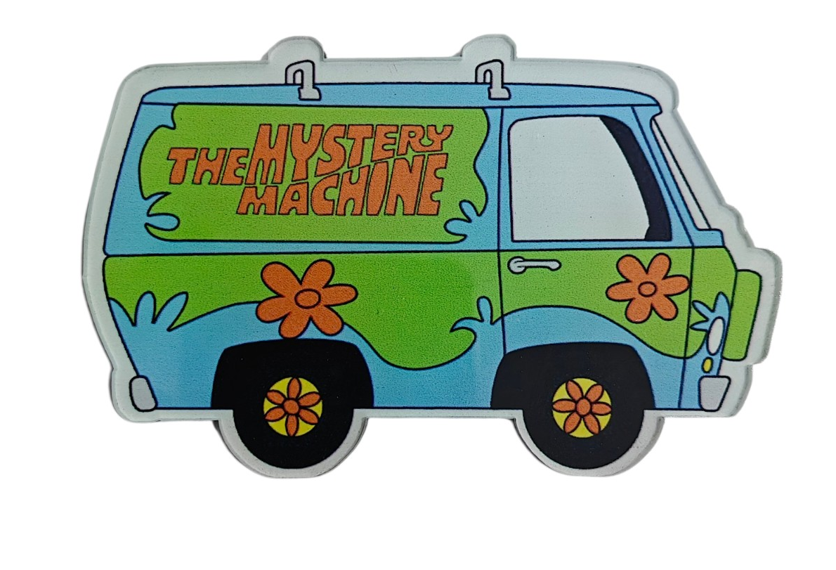 MYSTERY VAN FAN ART FRIDGE MAGNET