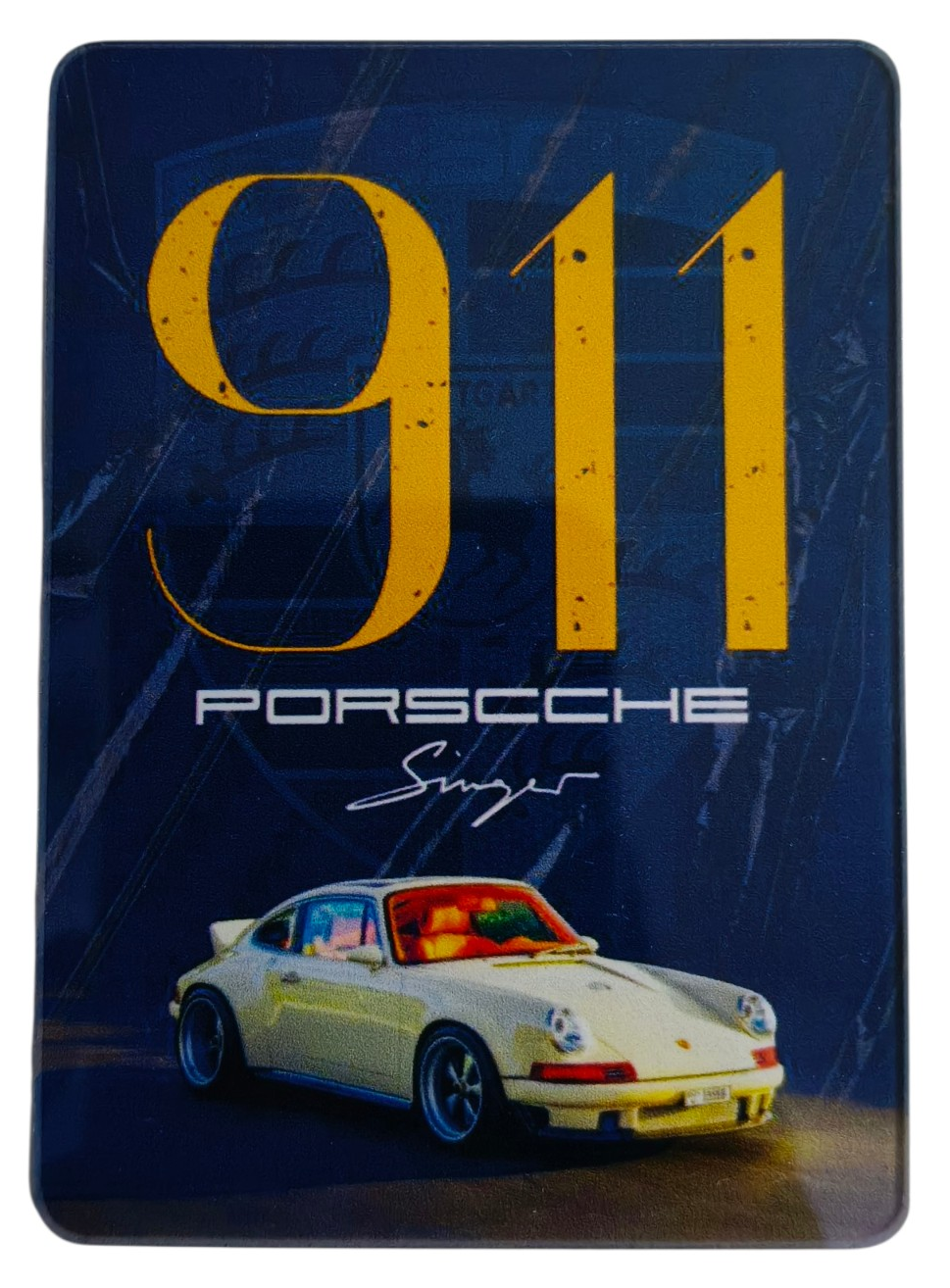 911 STYLE SPORTS CAR FAN ART FRIDGE MAGNET