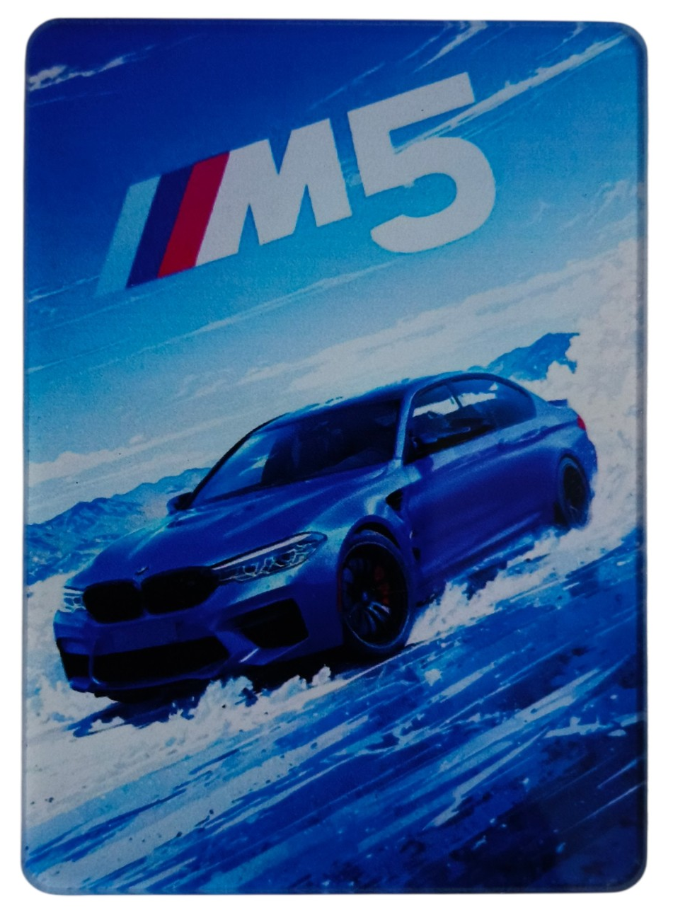 M5 BLUE FAN ART FRIDGE MAGNET