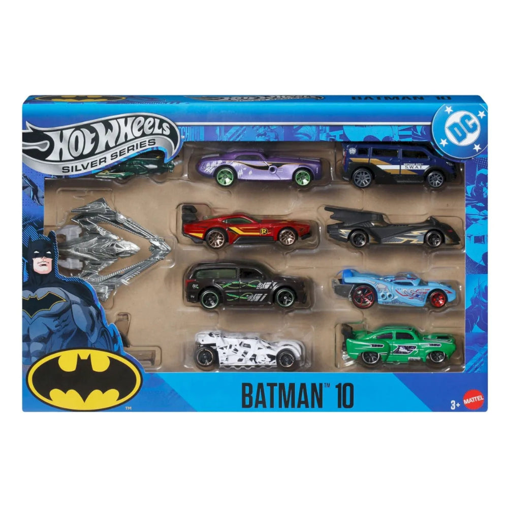 BATMAN 10 COLLECTION PACK OF 10 CARS