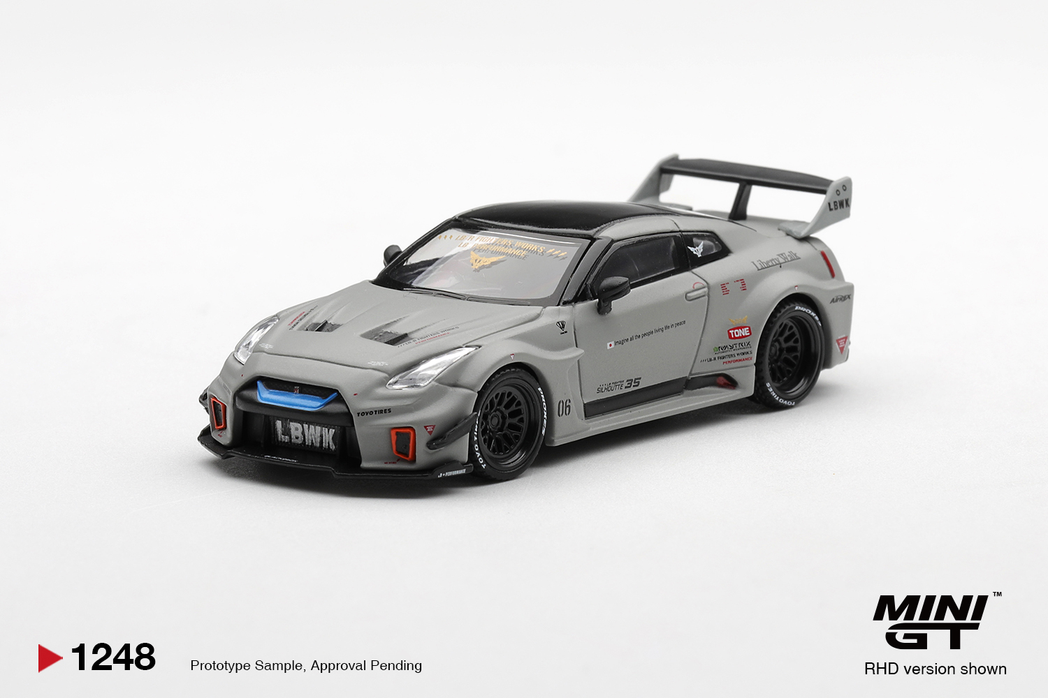 NISSAN LB-SILHOUETTE WORKS GT 35GT-RR VER.1 MATT GREY