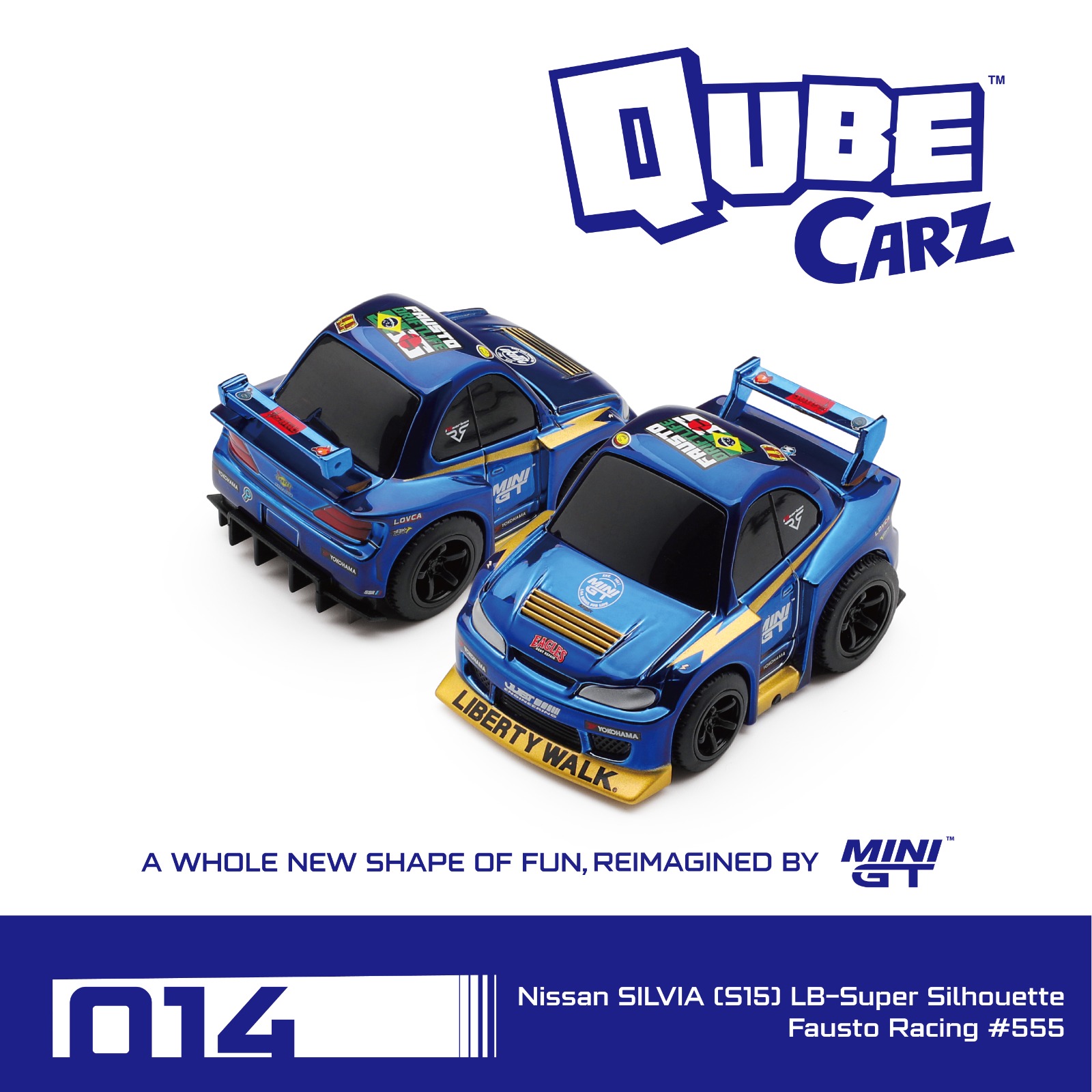 NISSAN SILVIA S15 LBSUPER SILHOUETTE FAUSTO RACING 555 (014)