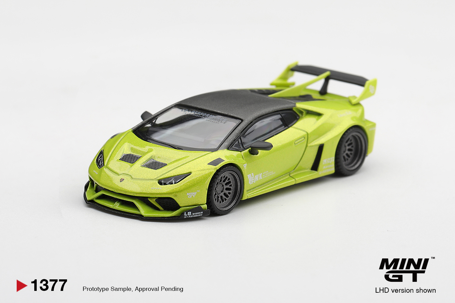 PREORDER LAMBORGHINI HURACÁN LB* WORKS LIME METALLIC