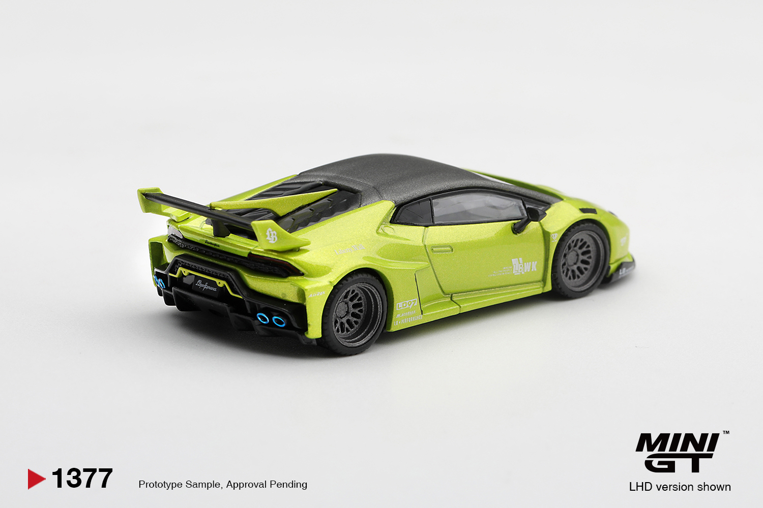 PREORDER LAMBORGHINI HURACÁN LB* WORKS LIME METALLIC | KarzandDolls