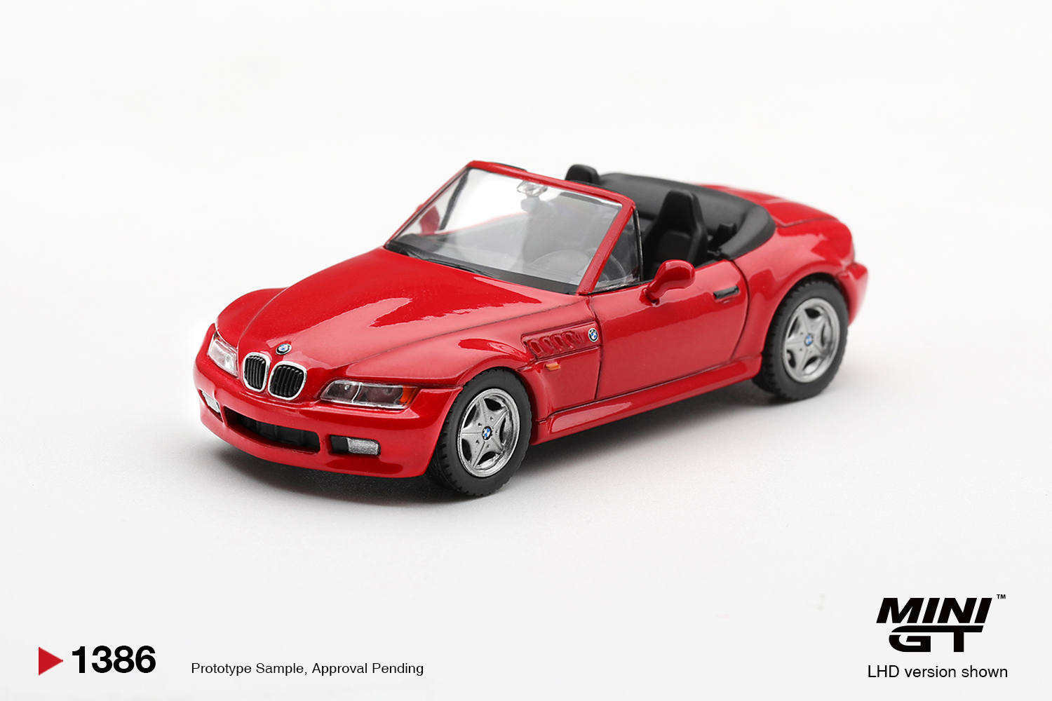 PREORDER BMW Z3 HELLROT BLISTER PACKAGING
