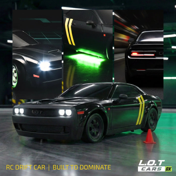 SHADOW BLACK RC DRIFT CAR