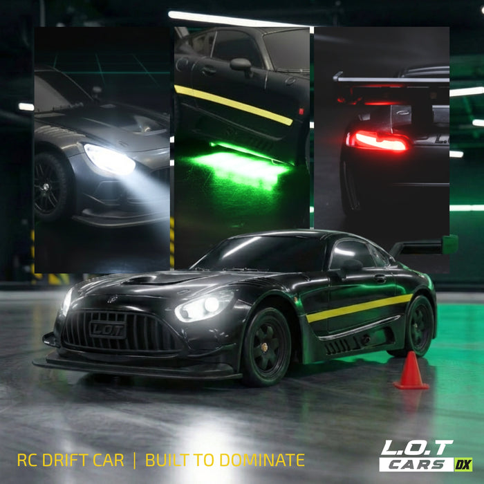SHADOW BLACK RC DRIFT CAR