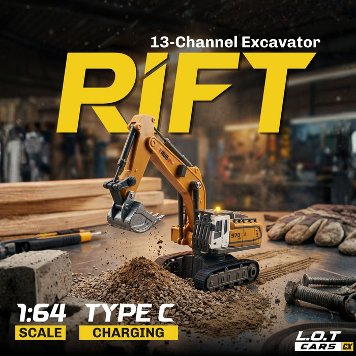 RIFT TABLETOP RC EXCAVATOR