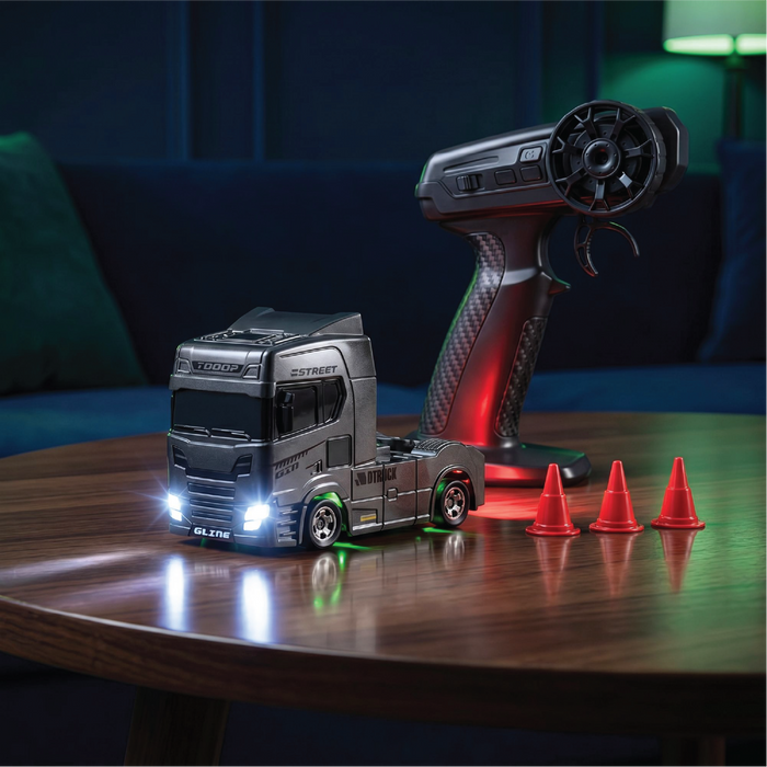 MAC TABLE TOP DRIFTER GRAY RC TRUCK