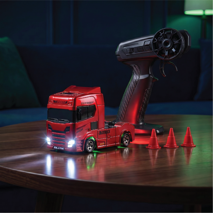 MAC TABLE TOP DRIFTER RED RC TRUCK