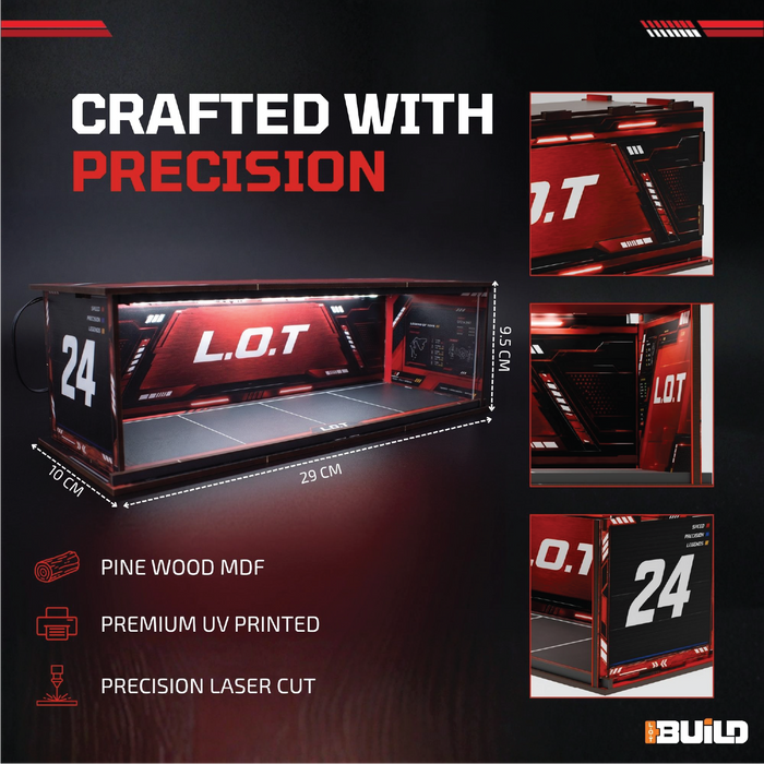 L.O.T BUILD GARAGE RED