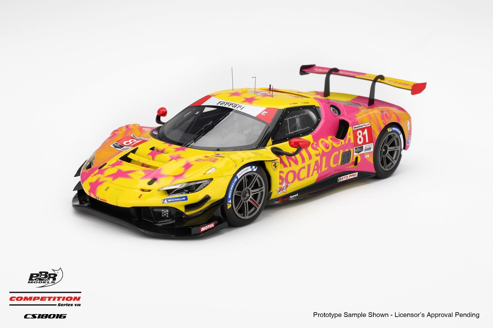 FERRARI 296 GT3 #81 DRAGON SPEED 2025 IMSA LAGUNA SECA