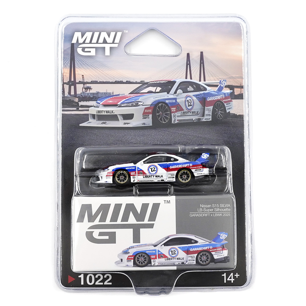 MINI GT NISSAN LB-SUPER SILHOUETTE S15 SILVIA GARASIDRIFT X L