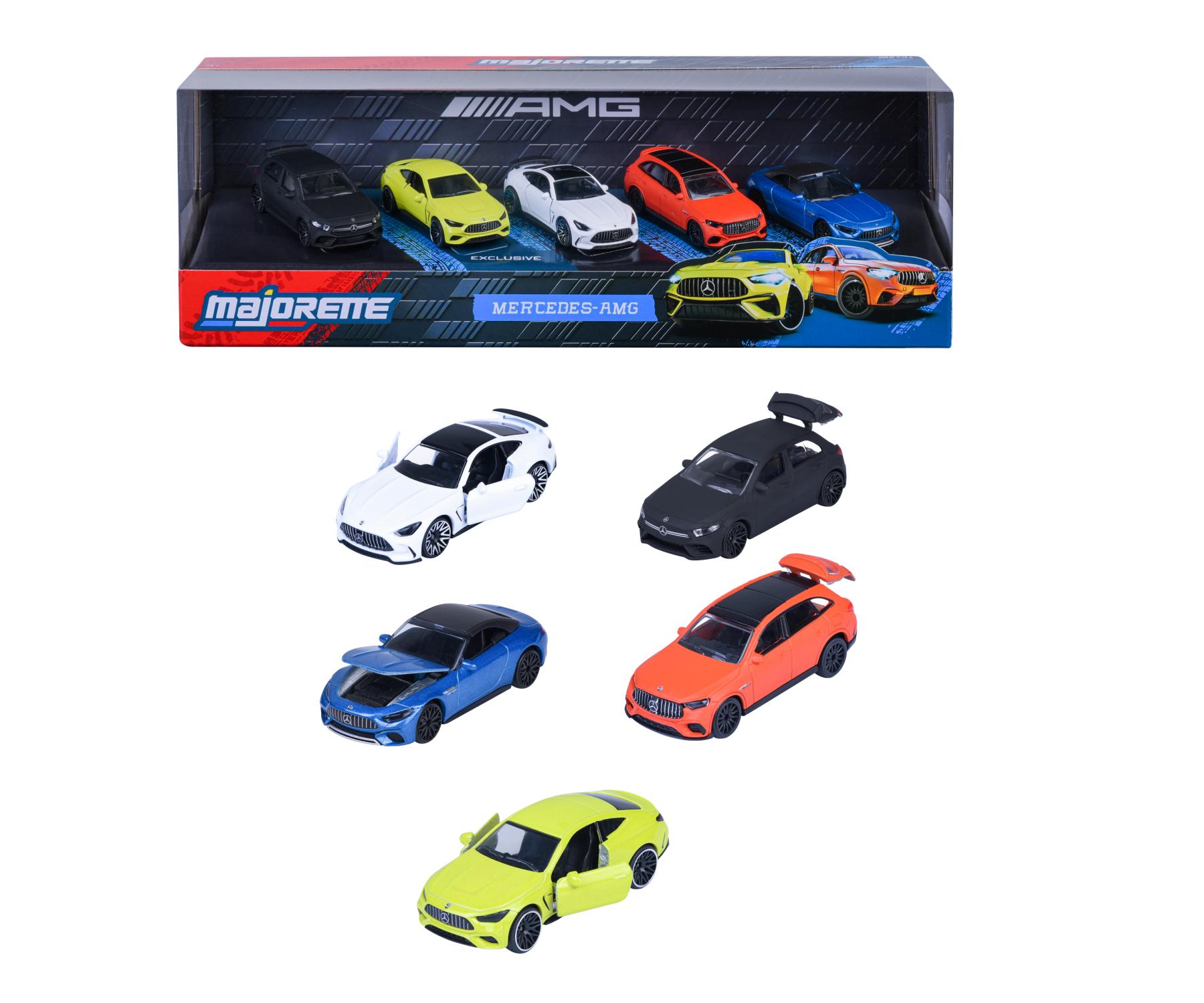 MAJORETTE MERCEDES AMG 5 PCS GIFTPACK