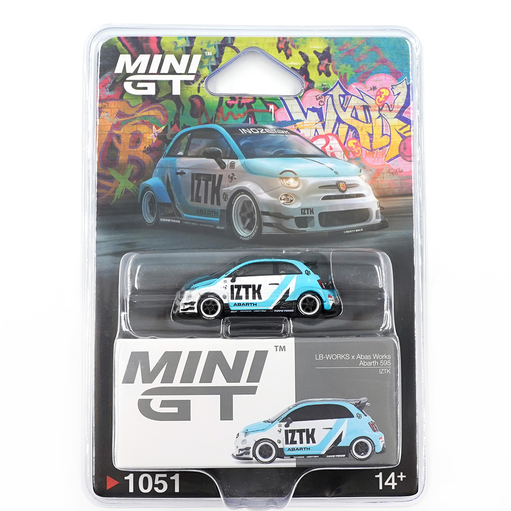 MINI GT ABARTH 595 LB-WORKS X ABAS WORKS IZTK
