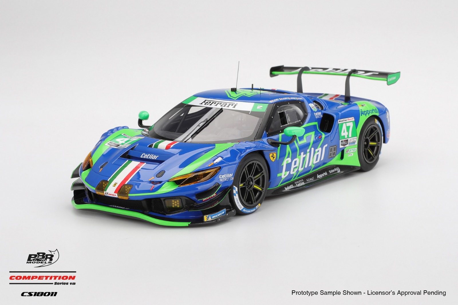 FERRARI 296 GT3 47 CETILAR RACING 2025 IMSA DAYTONA 24 HRS 
